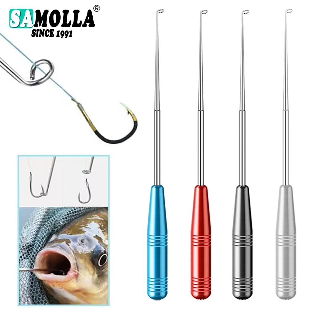 Fishing Hook Sharpener - Stainless Fish Hook Remover Quick Extractor