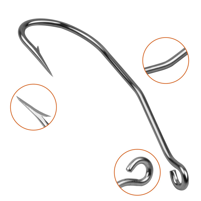 56Pcs/Box Stainless steel Long - Fishing Hook Assortment review and price