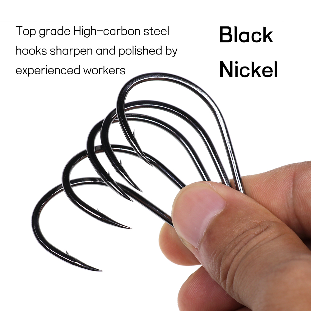 Bimoo 20pcs Offset Octopus Bea - Fishing Hook Barbless review and price