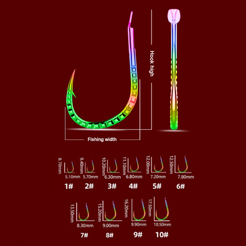 10pcs Dragon Scale Kirin Iseni - Fishing Hook Assortment review and price
