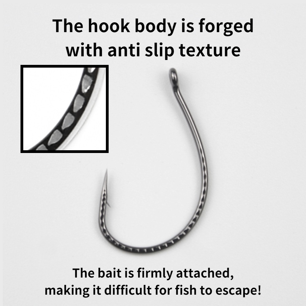50pcs Wacky Hooks High Carbon  - Fishing Hook Assortment review and price