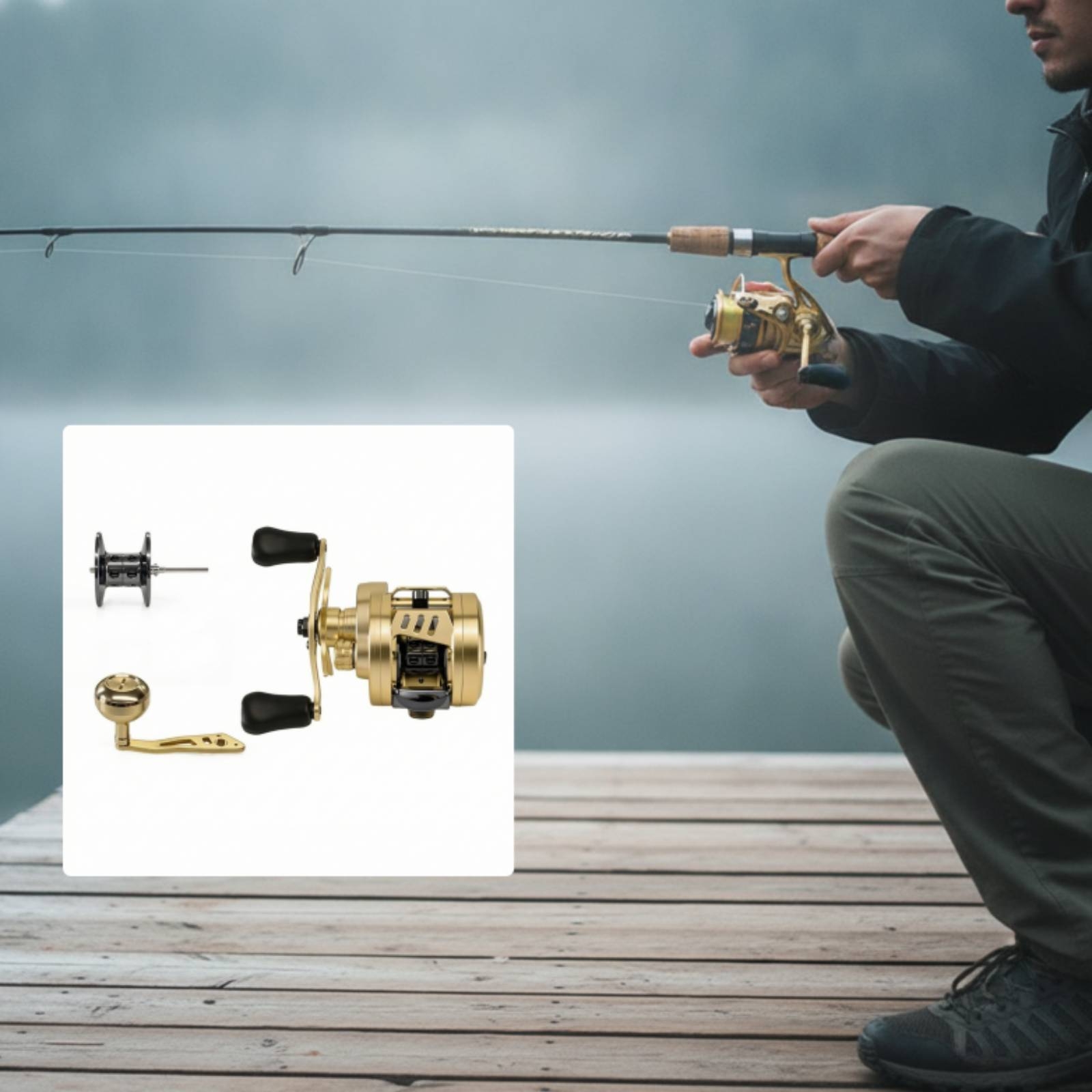 Drum Baitcasting Reel Compact  - Abu Garcia Reel Max review and price
