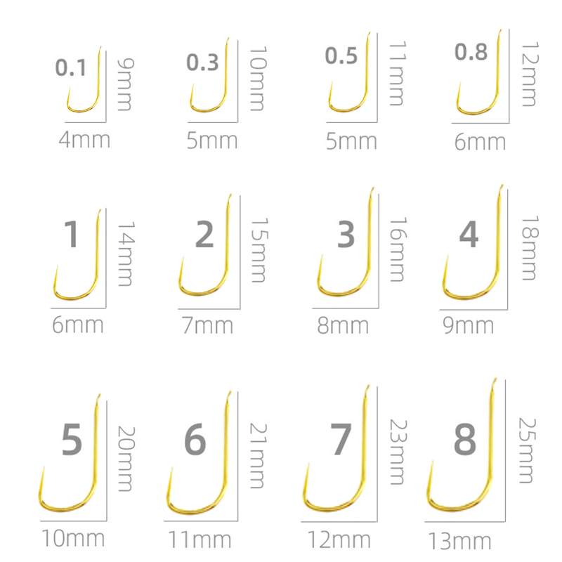 100 Pieces Shinkanto Barbless  - Fishing Hook Barbless review and price