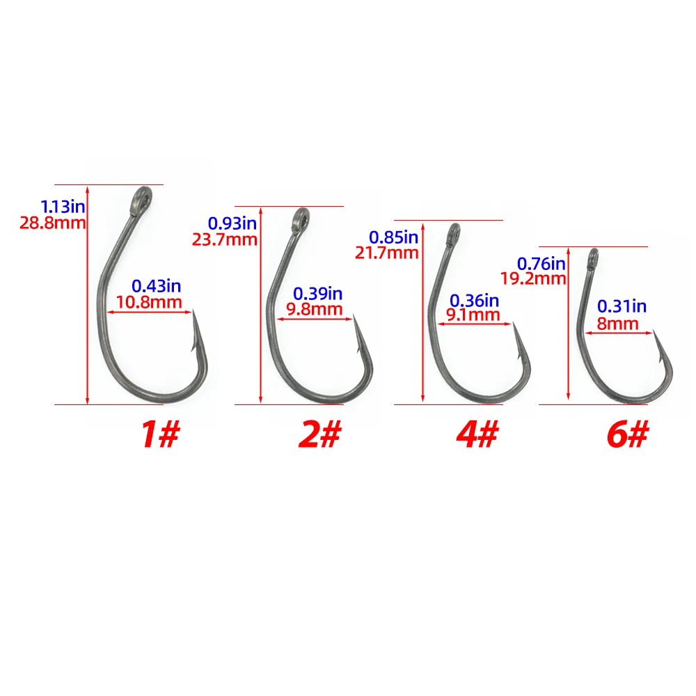 Hirisi 50pcs PTFE Coating High - Fishing Hook Barbless review and price
