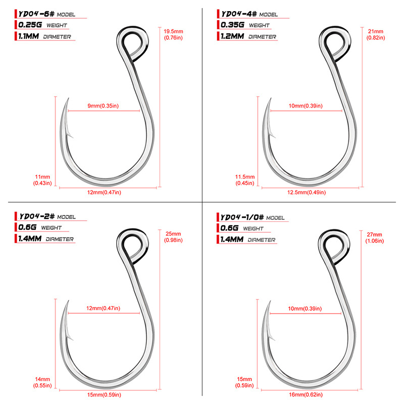 20PCS/lot Sea Fishing Hook Hig - Fishing Hook Assortment review and price