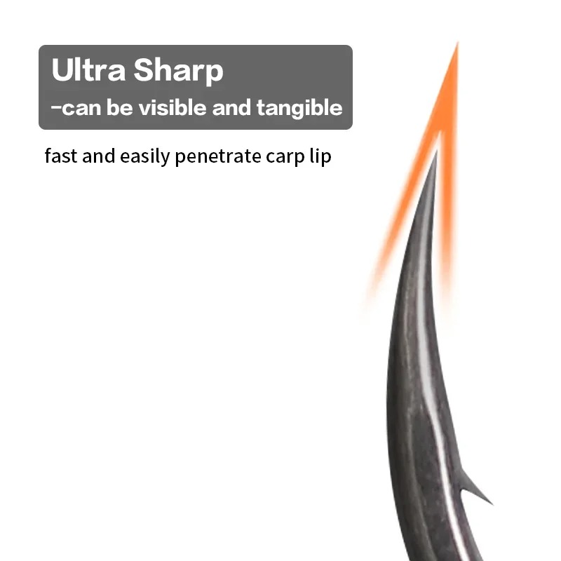 10Pieces Carp Fishing Hook Siz - Fishing Hook Barbless review and price