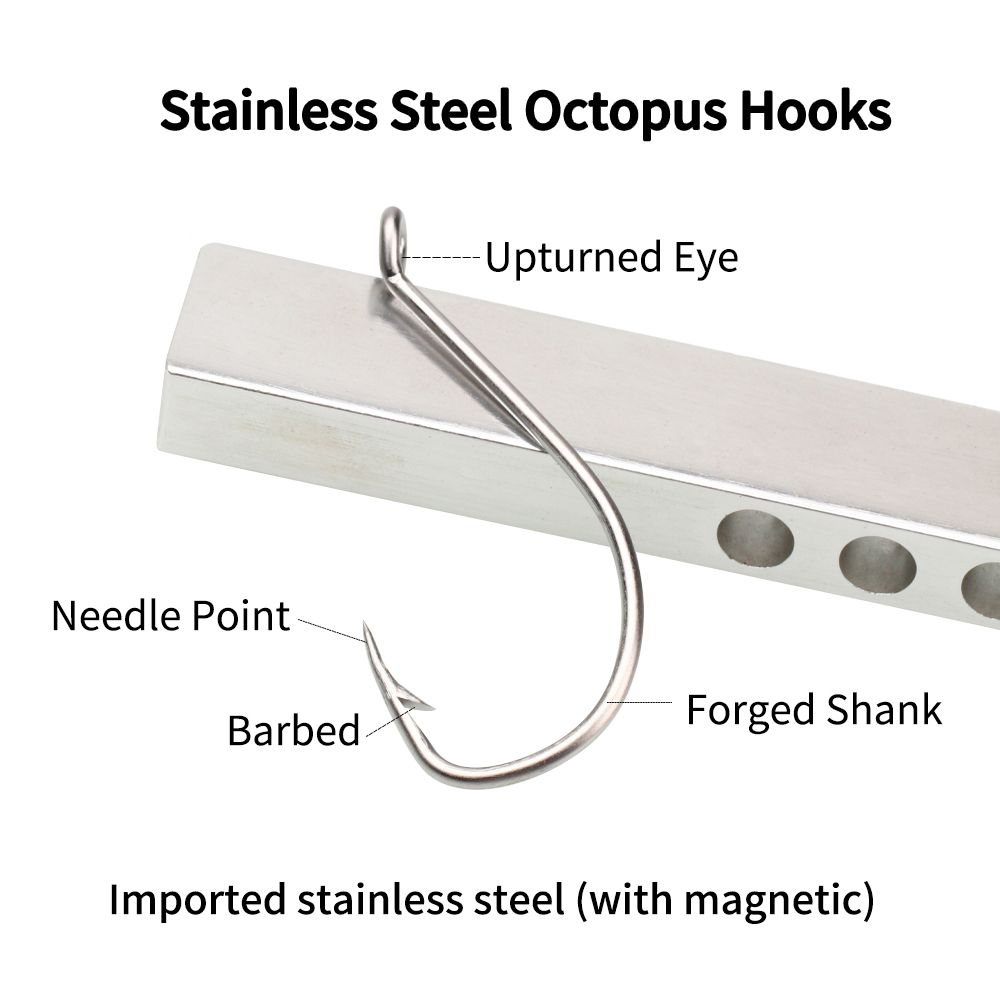 Ellllv Stainless Steel Octopus - Fishing Hook Assortment review and price